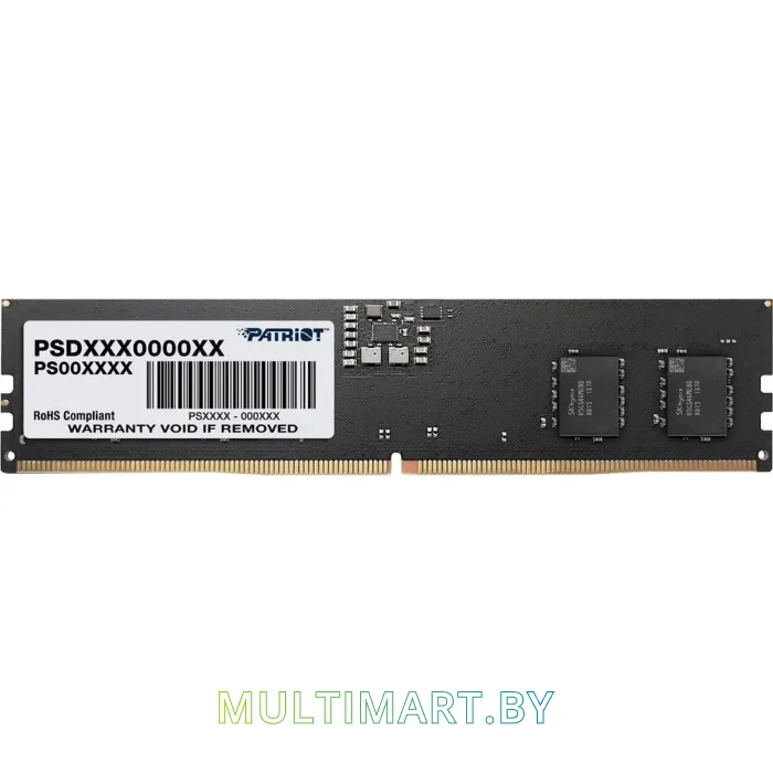 Оперативная память Patriot Signature Line 32GB DDR5 PC-38400 (PSP532G48002H1)